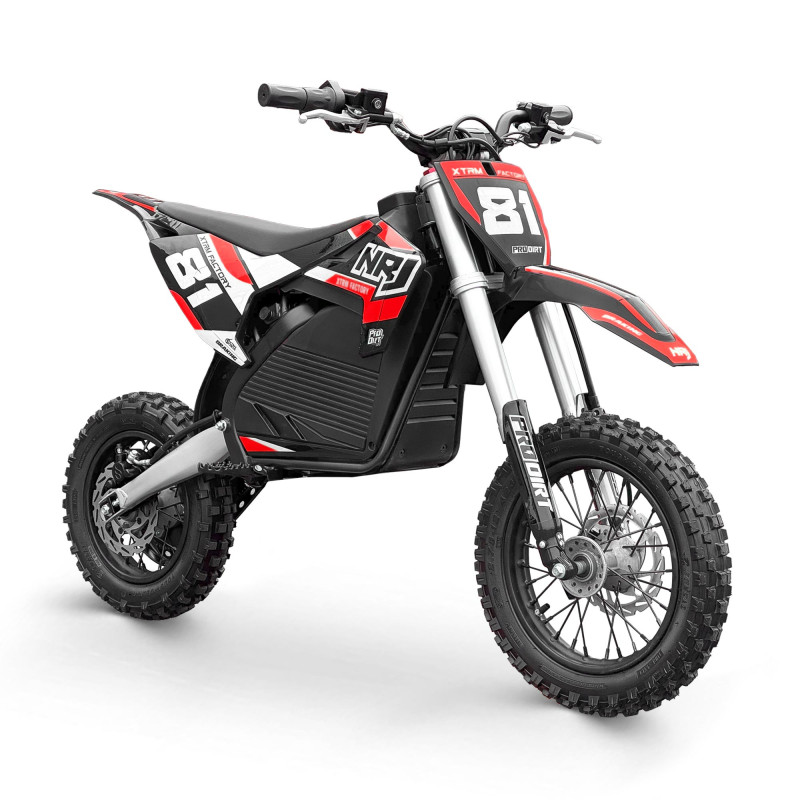 Dirtbike électrique pour enfant 1000 Watts lithium NRJ 1000 12/10