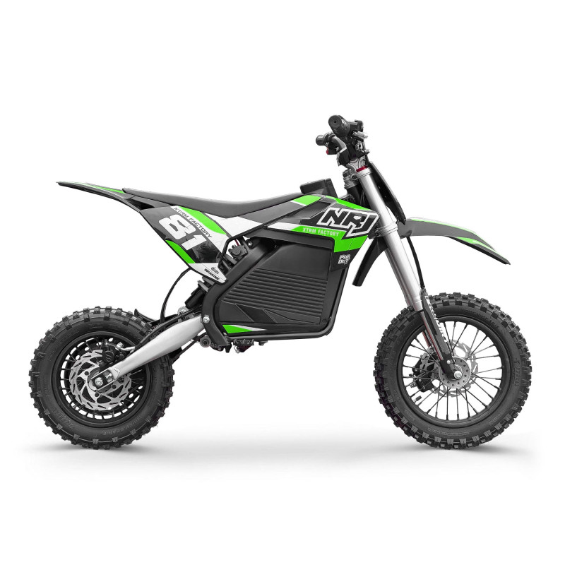 Dirtbike électrique pour enfant 1000 Watts lithium NRJ 1000 12/10 – Image 2